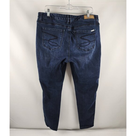 Melissa McCarthy Jeans Womens 20W Blue Legging Skinny Leg Denim (38x28) - Picture 8 of 10